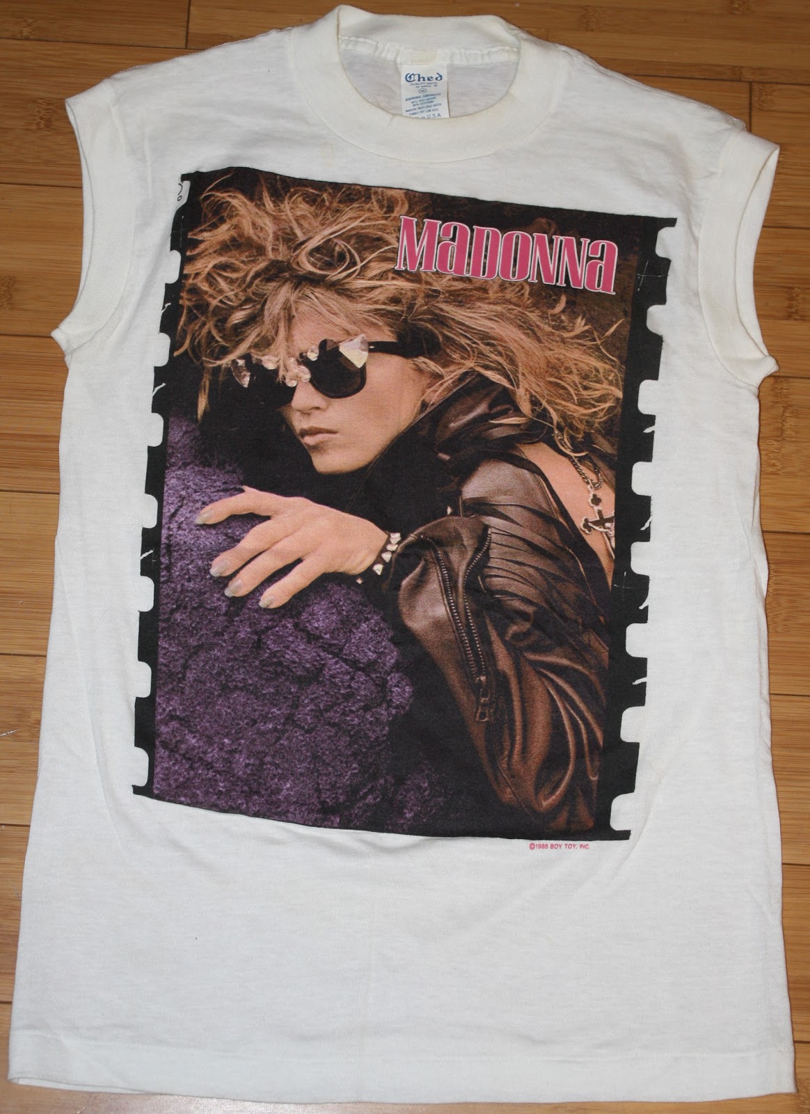MADMUSIC1: My Madonna Collection: T-SHIRT: The Virgin Tour 1985