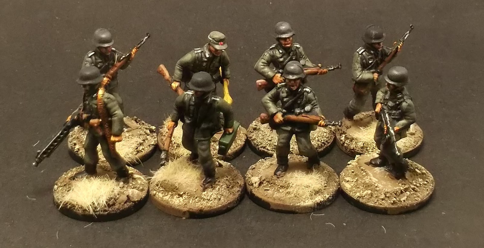 Solo Wargaming in the UK 20mm German Section for Bolt Action