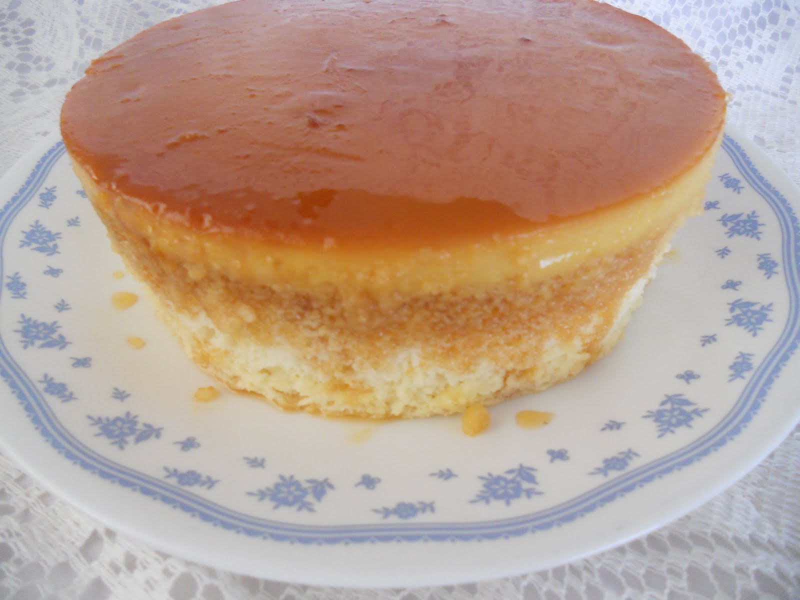 Ronna's Recipes Leche Flan Cake