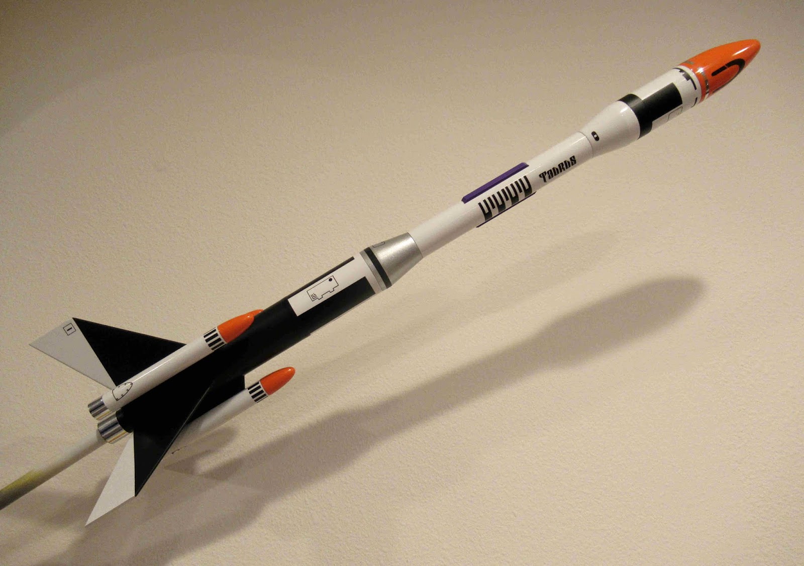 Model Rocket Building: Semroc (Centuri) Taurus Finished