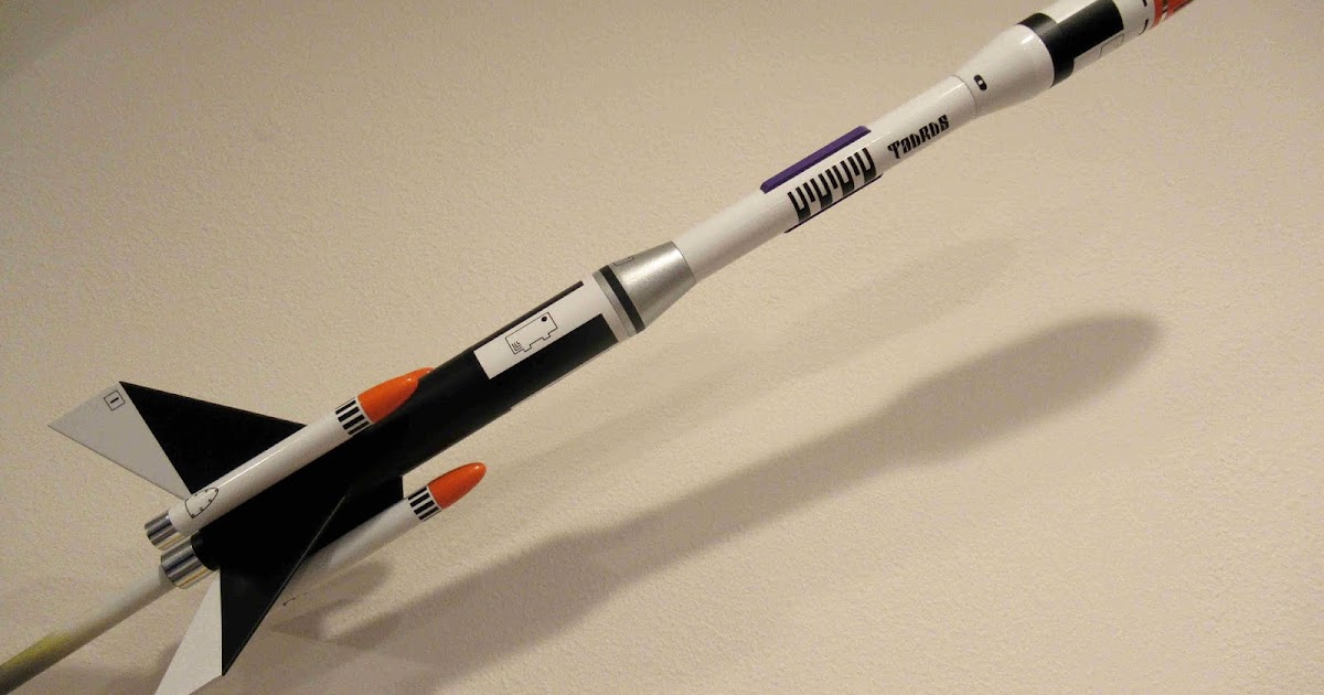 Model Rocket Building: Semroc (Centuri) Taurus Finished
