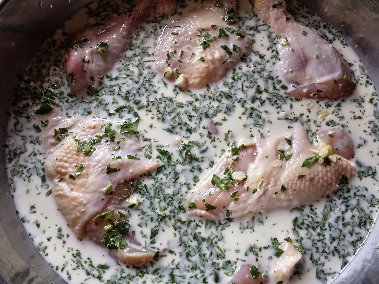 Milk Marinated Chicken