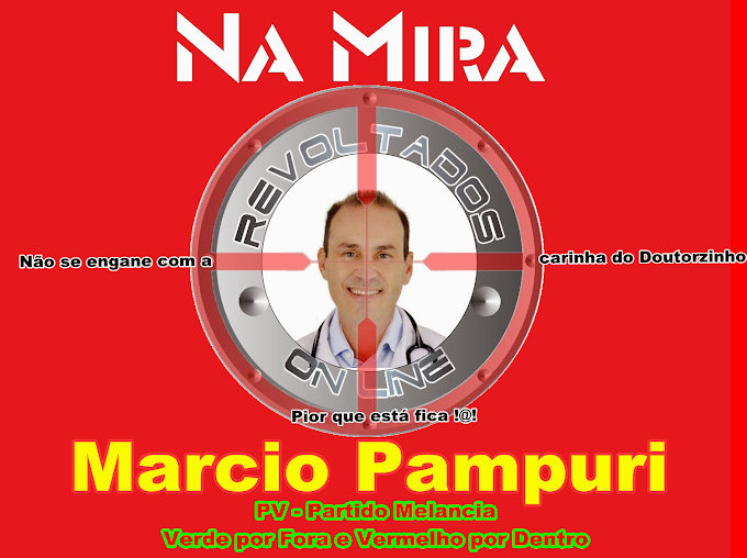 Marcio Pampuri - PV - O candidato a Prefeito de Mairiporã aliado de corruPTos !@!
