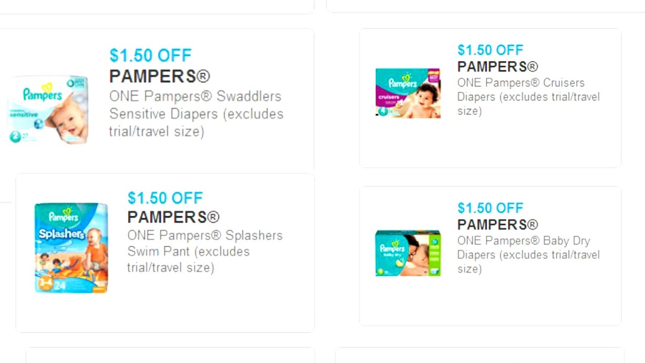 Pampers Diaper Pampers Coupons Diaper Choices