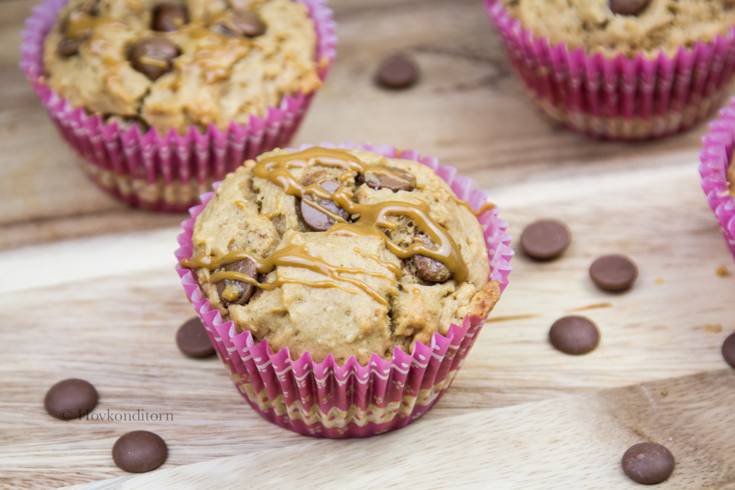 Chocolate Speculoos Cookie Butter Muffins