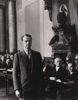 Hans Bernd von Haeften tijdens diens proces