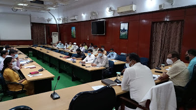DM Work Review Gaya: ज़िले के कार्यों की प्रगति Report से डीएम साहब नाखुश, DM got the progress of works checked, AnjNewsMedia, DM, ADM