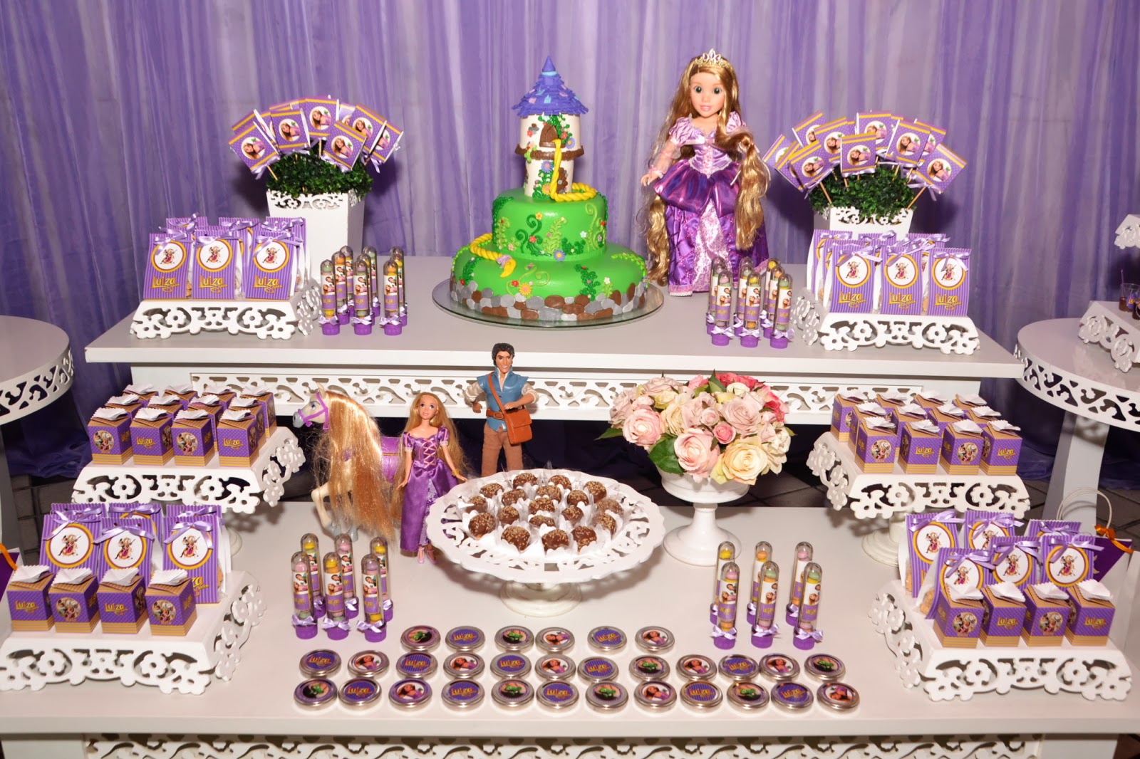 minha digital: Festa da Rapunzel