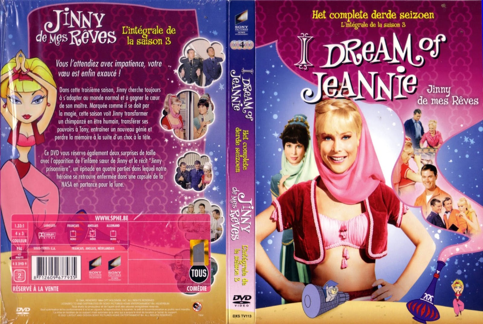 Le Château De Mes Rêves Saison 1 épisode 4 four-tous serie de notre jeunesse: jinny de me reves 1967 dvdrip saison