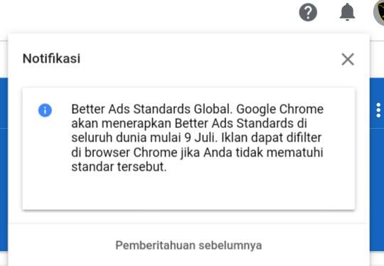 Better Ads Standards Global, Google Chrome Akan menerapka  Better Ads