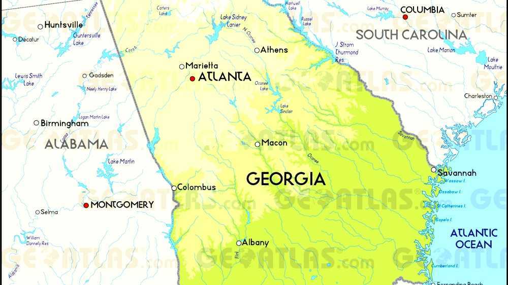 Geography of (U.S. state)