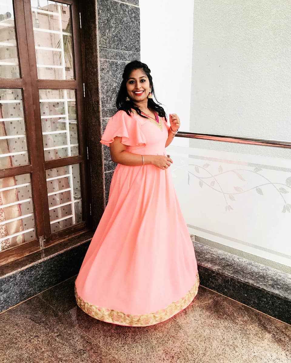 An old saree turned into a lovely Anarkali...from creative Sreelakshmi  Prakash for Fucshia | Anarkali dress, Indian saree dress, Dress indian style