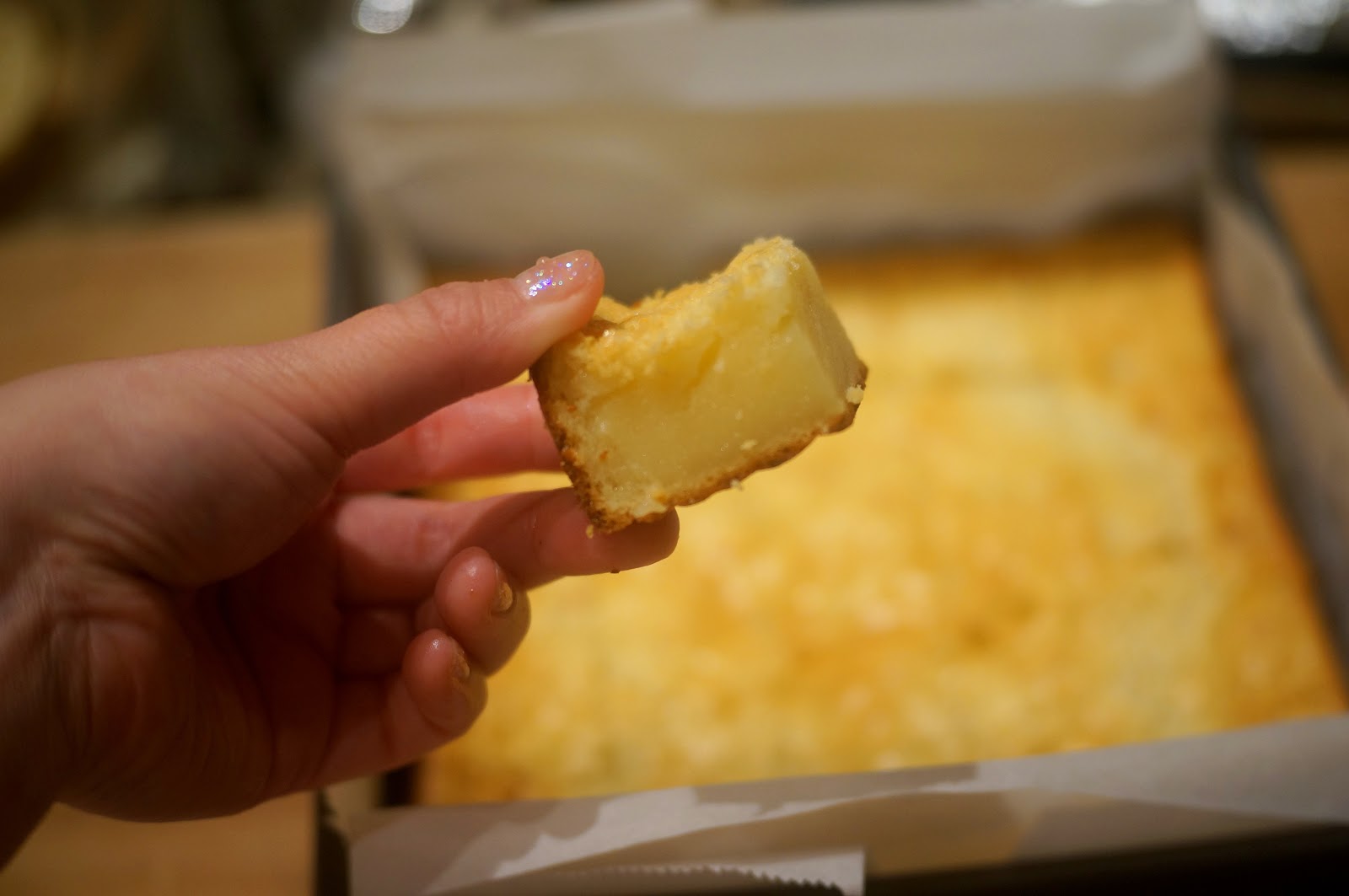 Hawaiian Butter Mochi Cake & Chocolate Mochi Cake