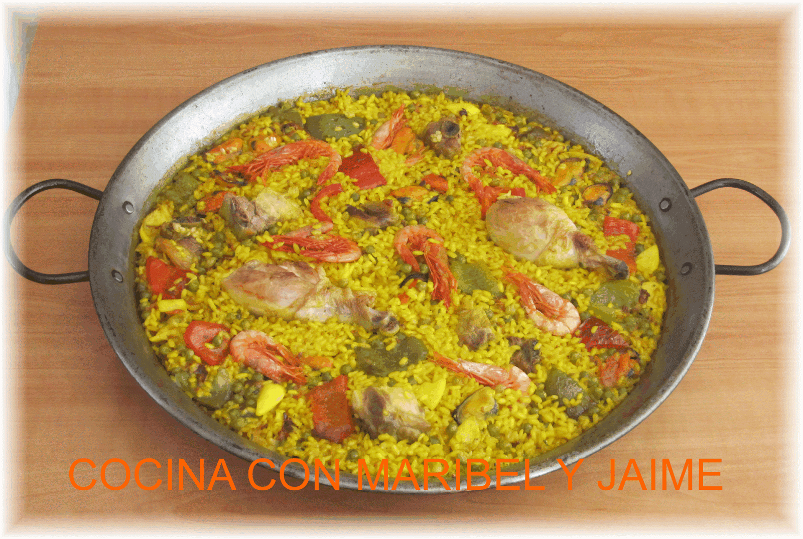 COCINA CON MARIBEL Y JAIME PAELLA MIXTA (ALICANTINA)