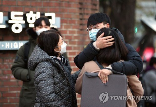 Beginilah Harunya Situasi Para Pejuang CSAT Korea Selatan di Tengah Pandemi COVID-19 6 PYH2020120301250001301 P2