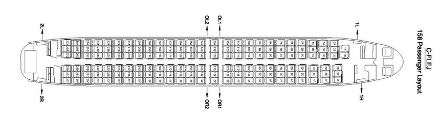 Flair Airlines Seat Map Rewards Canada: Your Gateway To More Points: January 7 Update: Westjet  London Gatwick Service Goes Year Round, Newleaf - Canada's Newest Airline &  Top 5 Credit Card Offers