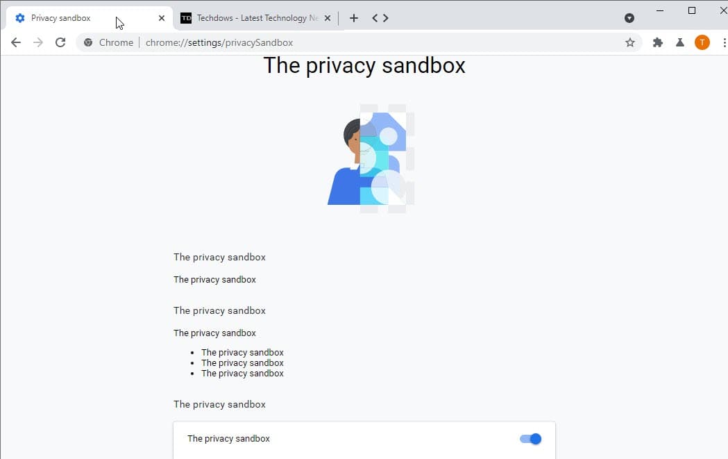 First Glimpse Shows Google Chrome's Privacy Sandbox Beats The Need For