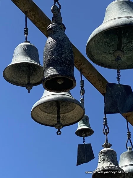 bells at Children’s Bell Tower in Bodega Bay, California