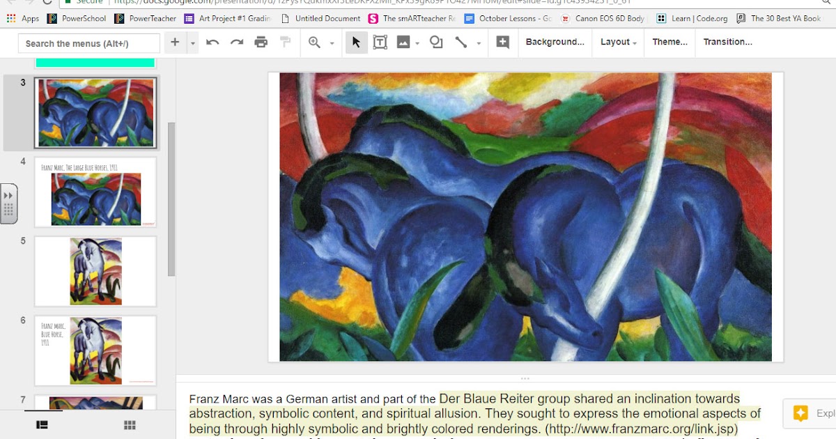 Franz Marc Espressionista Tedesco Tutt Art Pittura