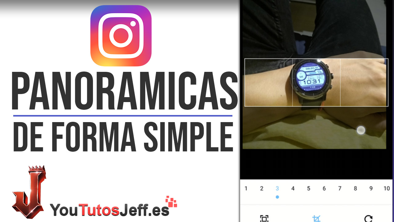 Crear Fotos Panorámicas para Instagram - Trucos Instagram