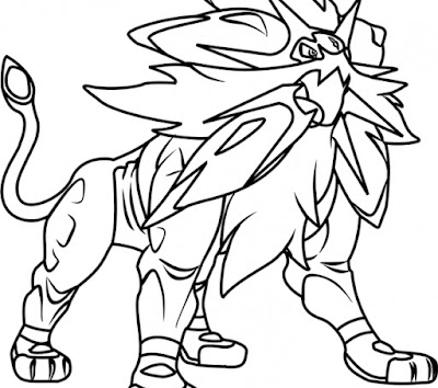 Desenhos de Pokemon Para colorir