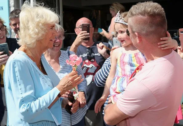 The Duke and Duchess will visit Callington, Tavistock, Lostwithiel and Cullompton. Mevagissey is a village