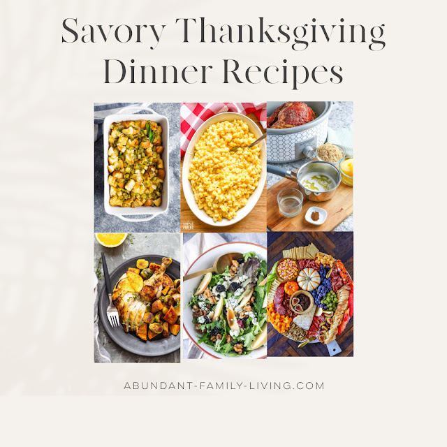 Savory Thanksgiving Dinner Recipes
