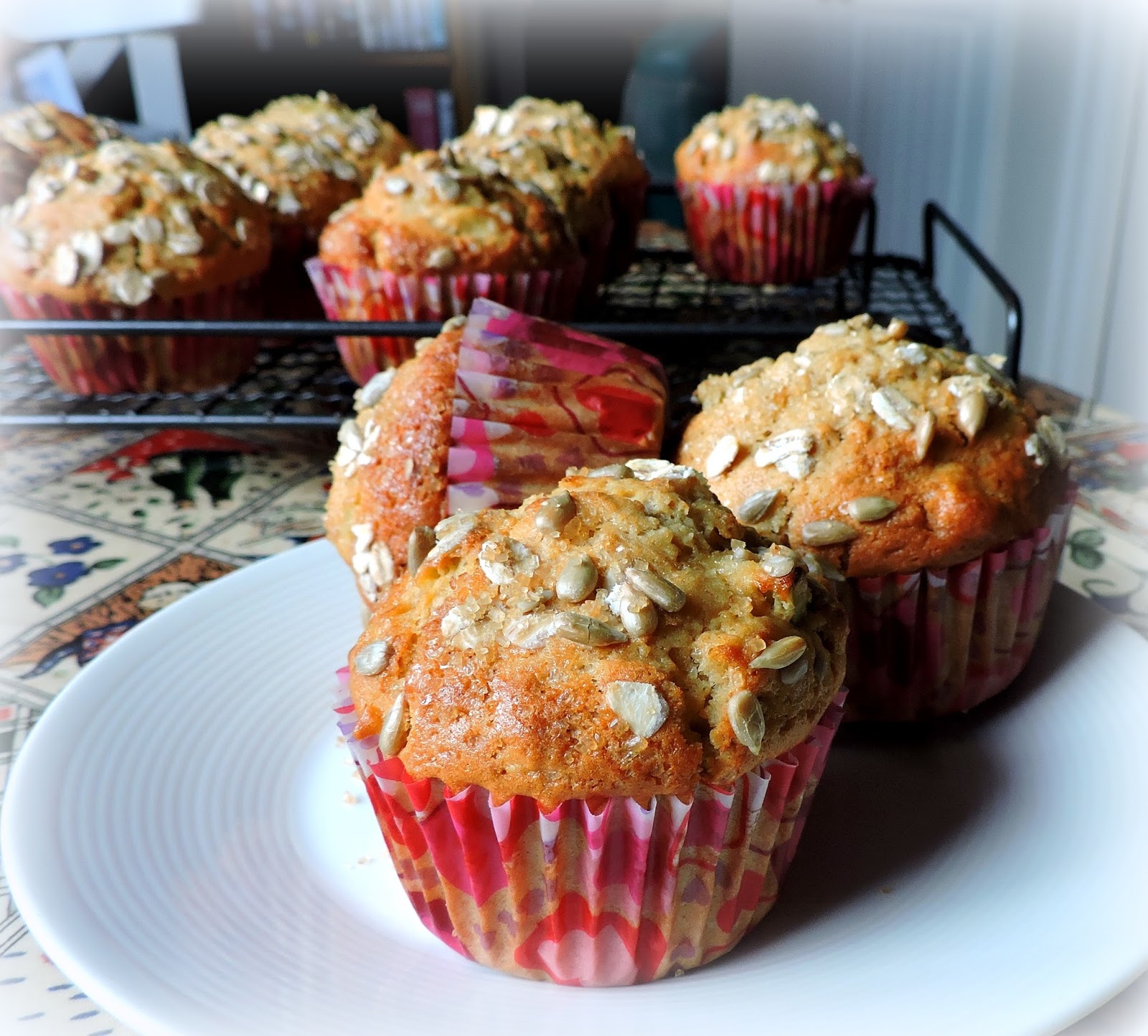 Oat, Apple & Sunflower Seed Muffins The English Kitchen
