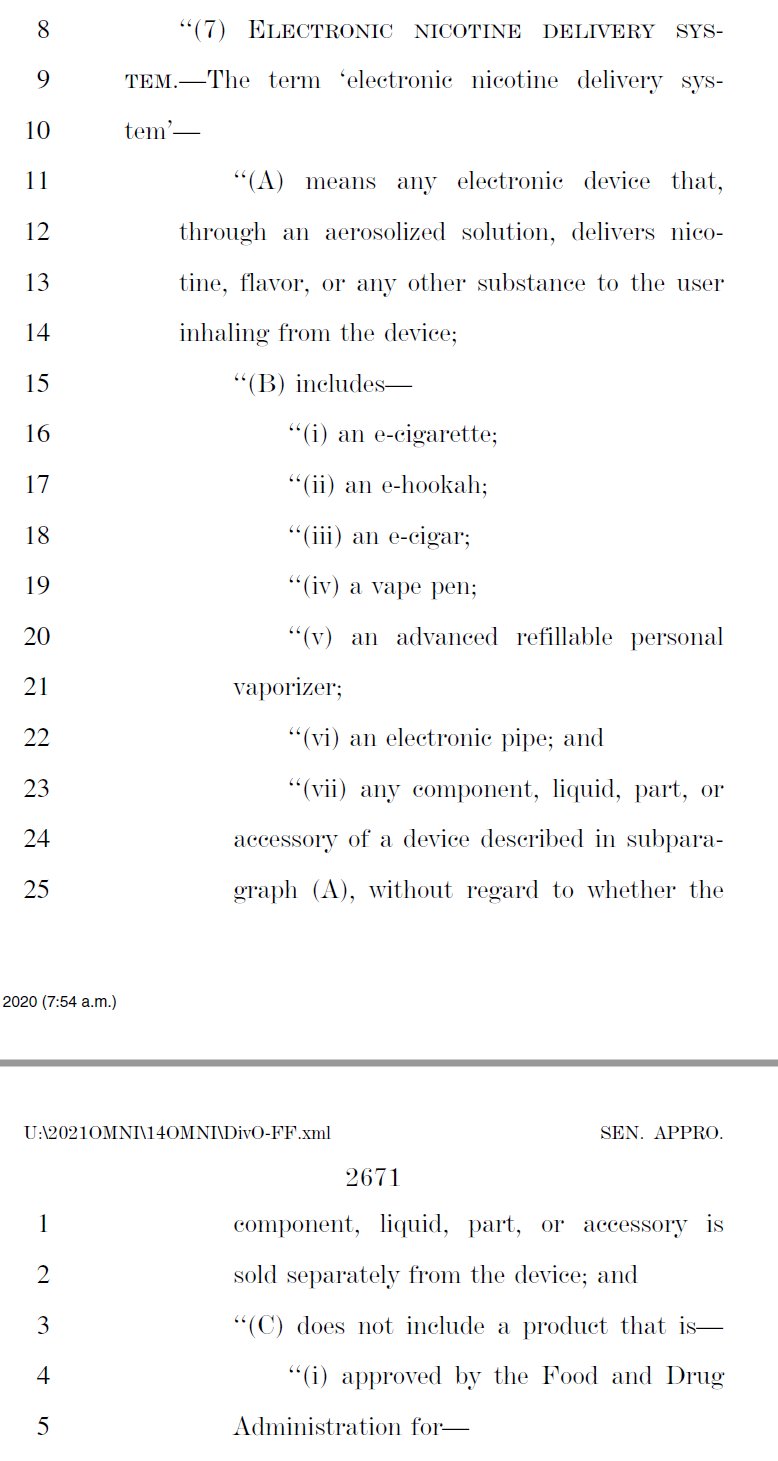 Vapor Joes Daily Vaping Deals CONGRESS MAY HAVE BANNED ANYTHING