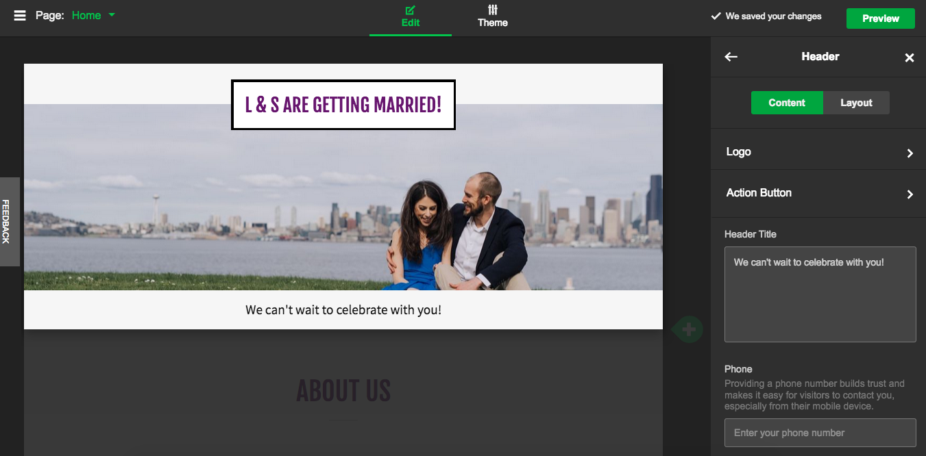 Getting Married? Keep Your Guests Informed with Your Wedding Website!