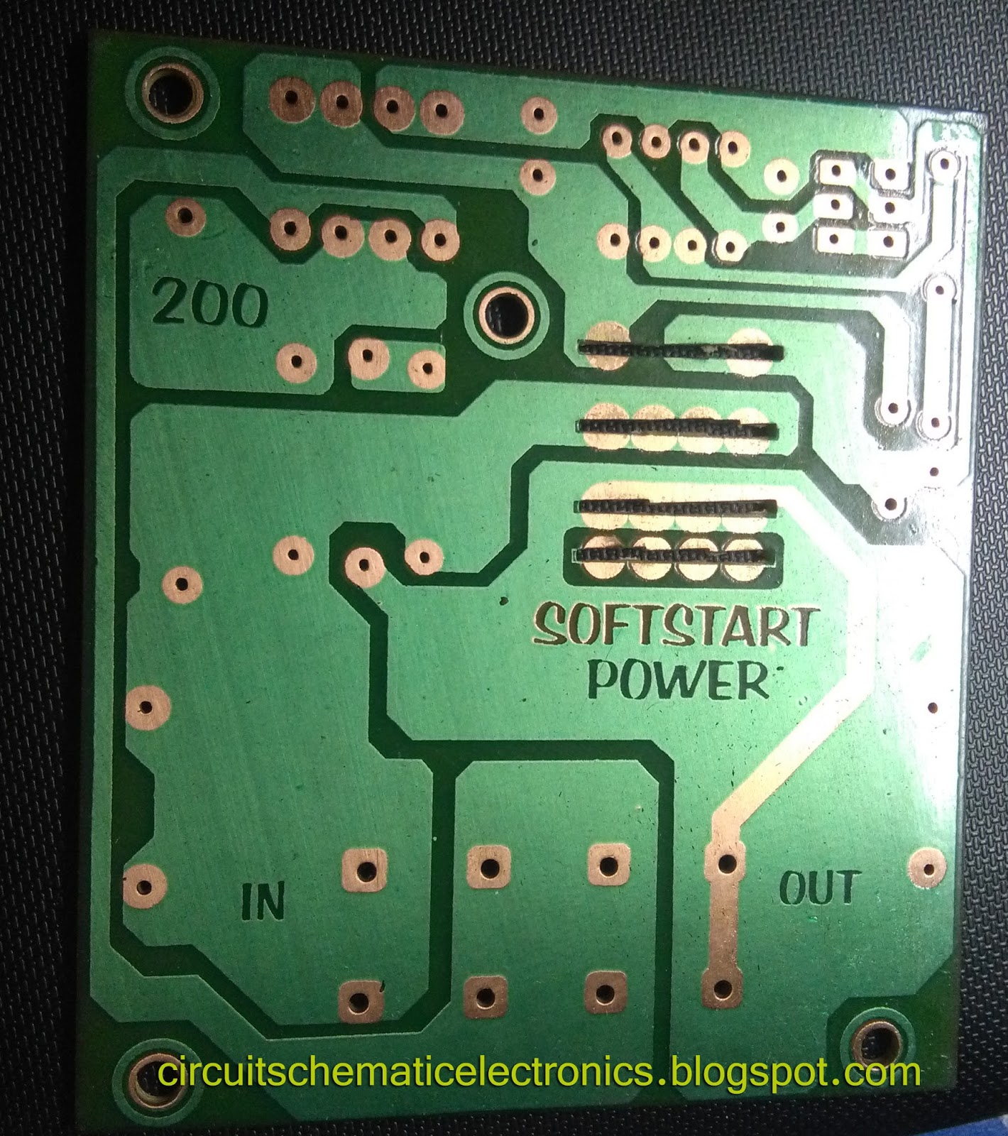 Simple soft start Circuit 220V – Electronics Projects Circuits