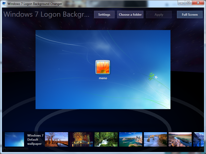 Windows 7 logon background changer 1.3.4 m8 Windows 7 logon background changer 1.3.4 m8