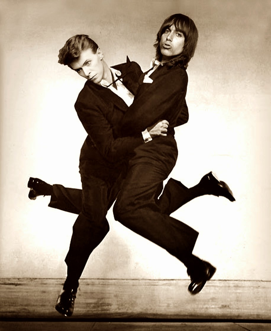 Photo De David Bowie Et Iggy Pop Vrai Artiste