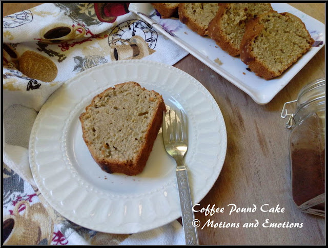 Coffee Pound Cake