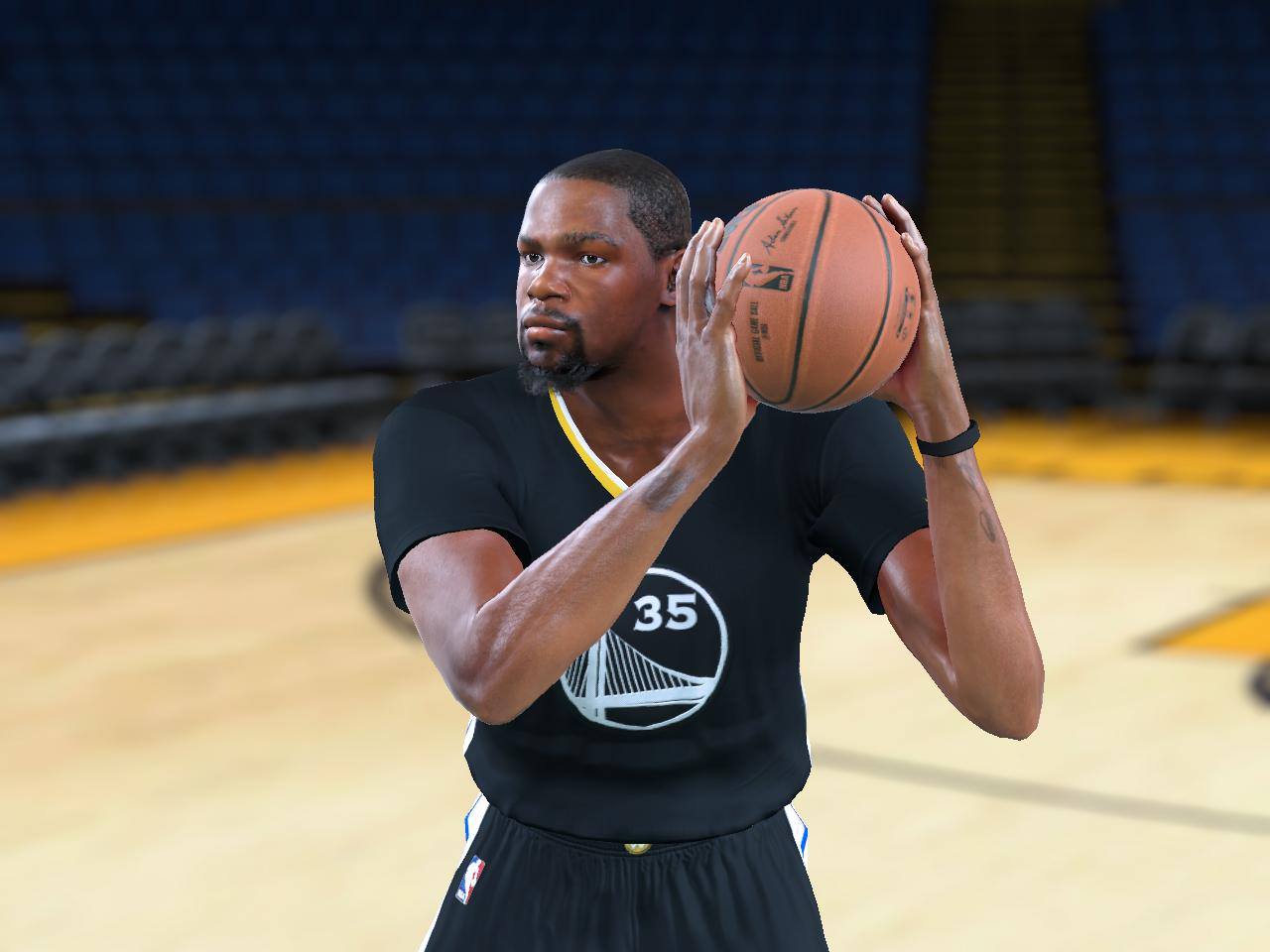 NBA 2K17 Kevin Durant Cyberface Finals Edition v2 by RKJ