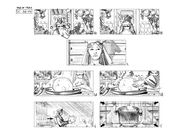 Tale of Tales #storyboard