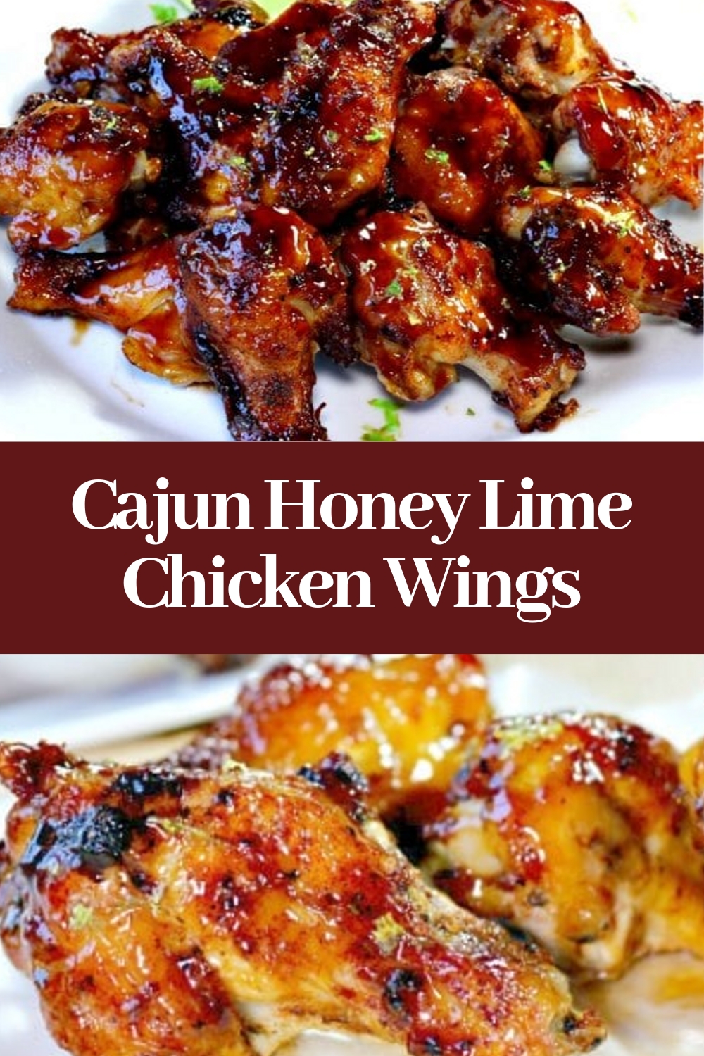 Cajun Honey Lime Chicken Wings