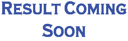 Result coming soon Result coming soon