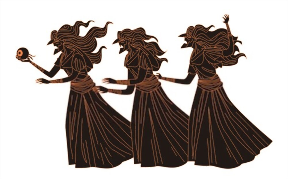 Greek moral stories Moirai the sisters of fate Greek mythology