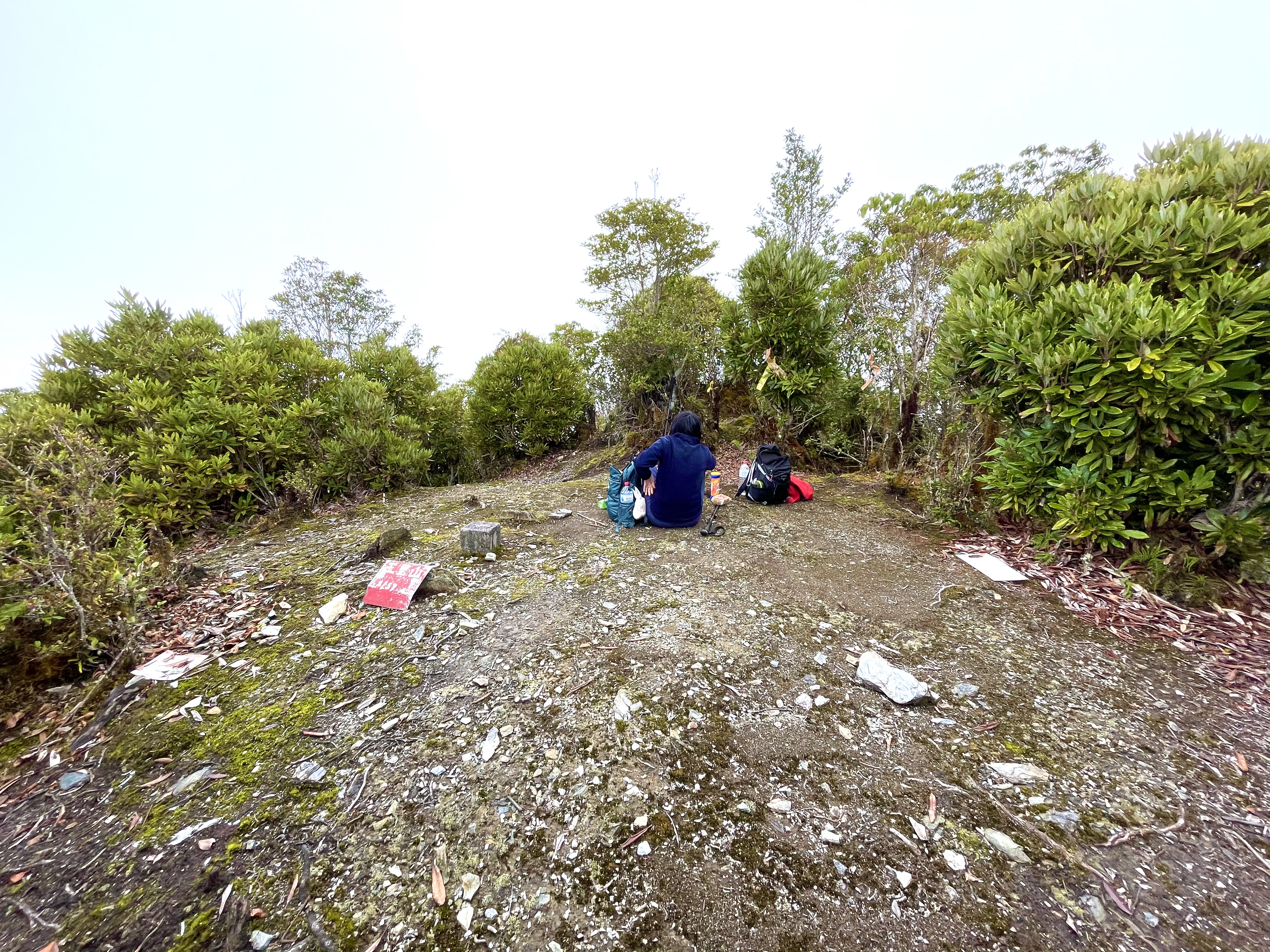 玉里山山頂為一等三角點