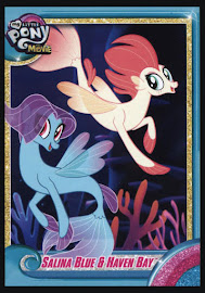 My Little Pony Salina Blue & Haven Bay MLP the Movie Trading Card