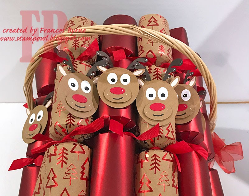 StampOwl's Studio Reindeer Christmas Crackers