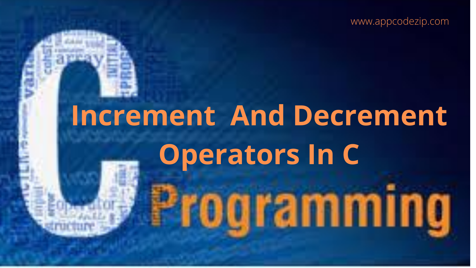 Increment And Decrement Operators In C With Example