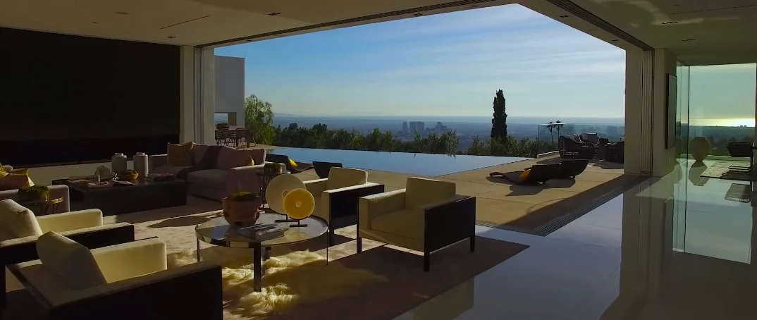 60 Interior Photos vs. Tour 551 Chalette Dr, Beverly Hills, CA Ultra Luxury Contemporary House