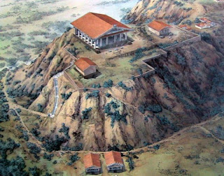 A acrópole de Roma: Capitólio reconstrucao colina capitolio roma - A acrópole de Roma: Capitólio