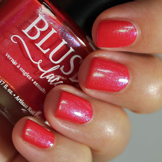 BLUSH Lacquers Stop In The Name Of Love swatch by Streets Ahead Style