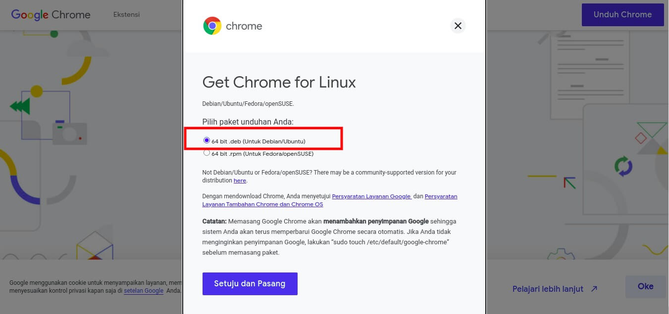Cara Install Google Chrome di Kali Linux