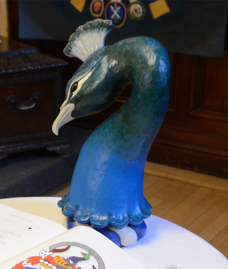 Biggar Crest Exhibition Viscount of Arbuthnott