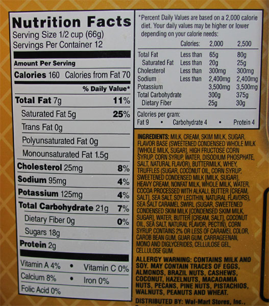 On Second Scoop Ice Cream Reviews Walmart Sea Salt Caramel Truffle