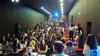 Aforo completo durante la primera charla de la ARC 2017